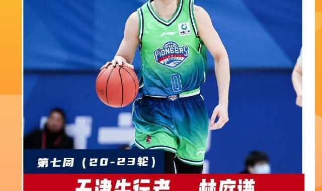 场均19.3+5.7！CBA常规赛第七周最佳球员：天津队林庭谦当选